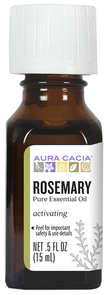 AURA CACIA Rosemary Essential Oil (15 ml)