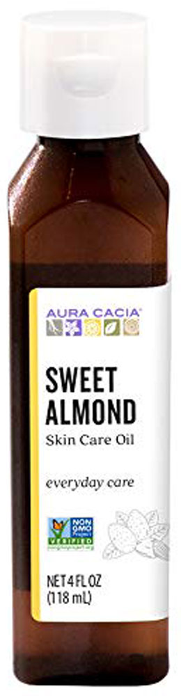 AURA CACIA Sweet Almond Skin Care Oil (118 ml)