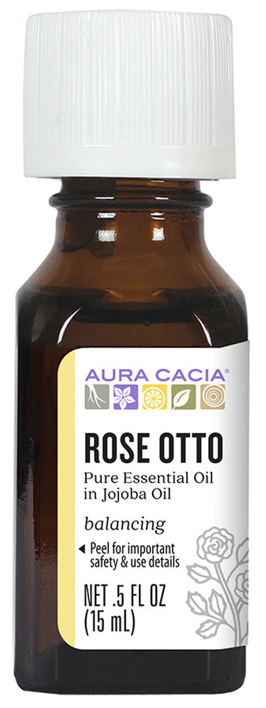 AURA CACIA Rose Otto in Jojoba Oil (15 ml)