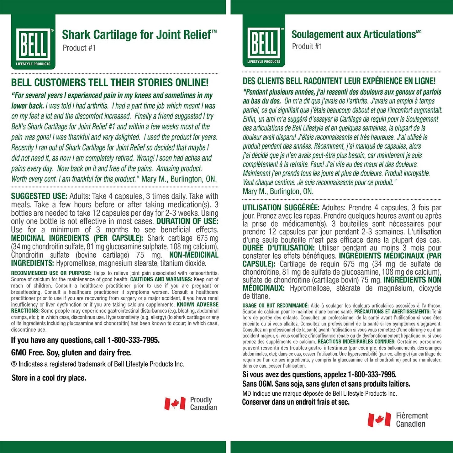 BELL Joint Relief (100 caps)