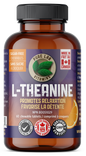 Bottle of Pure Lab Vitamins L-Theanine supplement on a white background