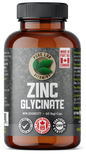 Bottle of Pure Lab Vitamins Zinc Glycinate supplement on a white background