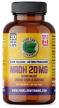 PURE LAB VITAMINS NADH 20MG Slow Release