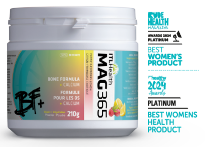 ITL HEALTH MAG365 Bone Formula + Calcium (Exotic Raspberry Lemon)